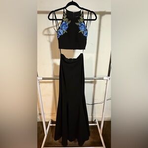 Two piece formal dress. Worn once.